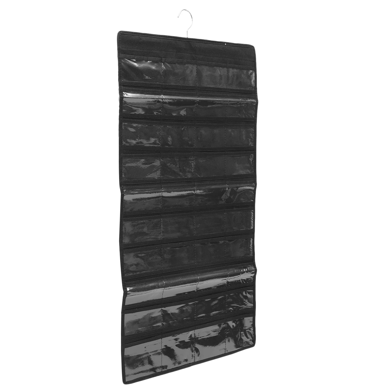 

Jewelry Hanging Storage Organizer 48-compartment Hanging Pouch Jewelry Collection Bag