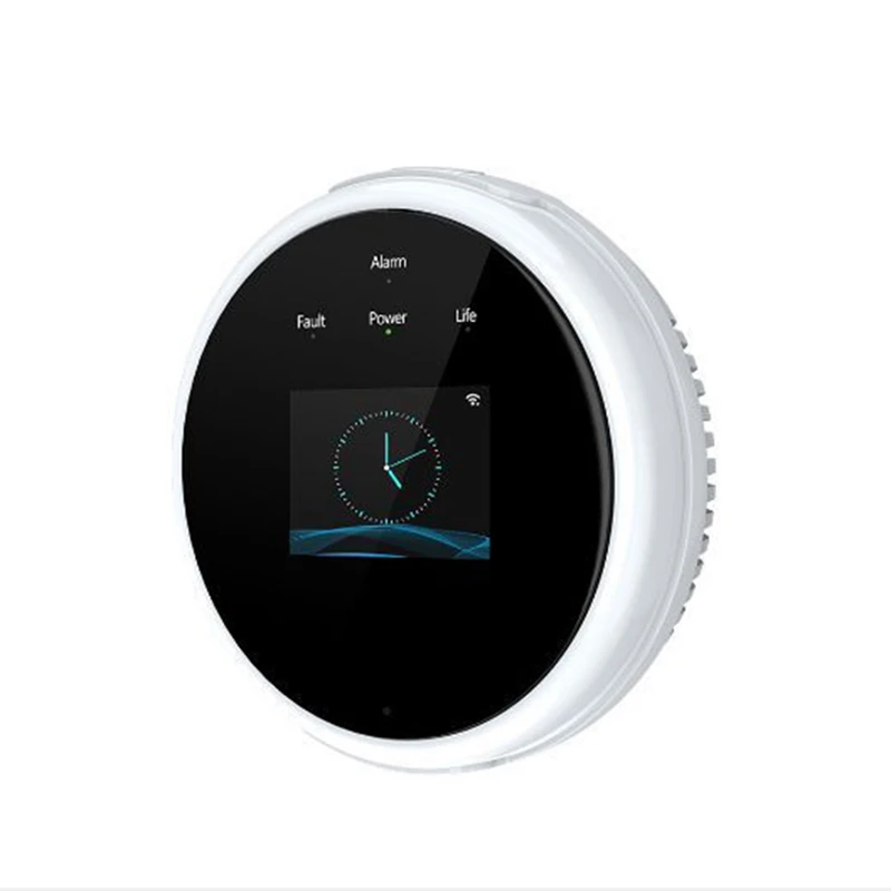 

Сигнализация для газового датчика, Wi-Fi датчик утечки газа со светодиодным дисплеем, детектор температуры и утечки газа, для бутанового газа