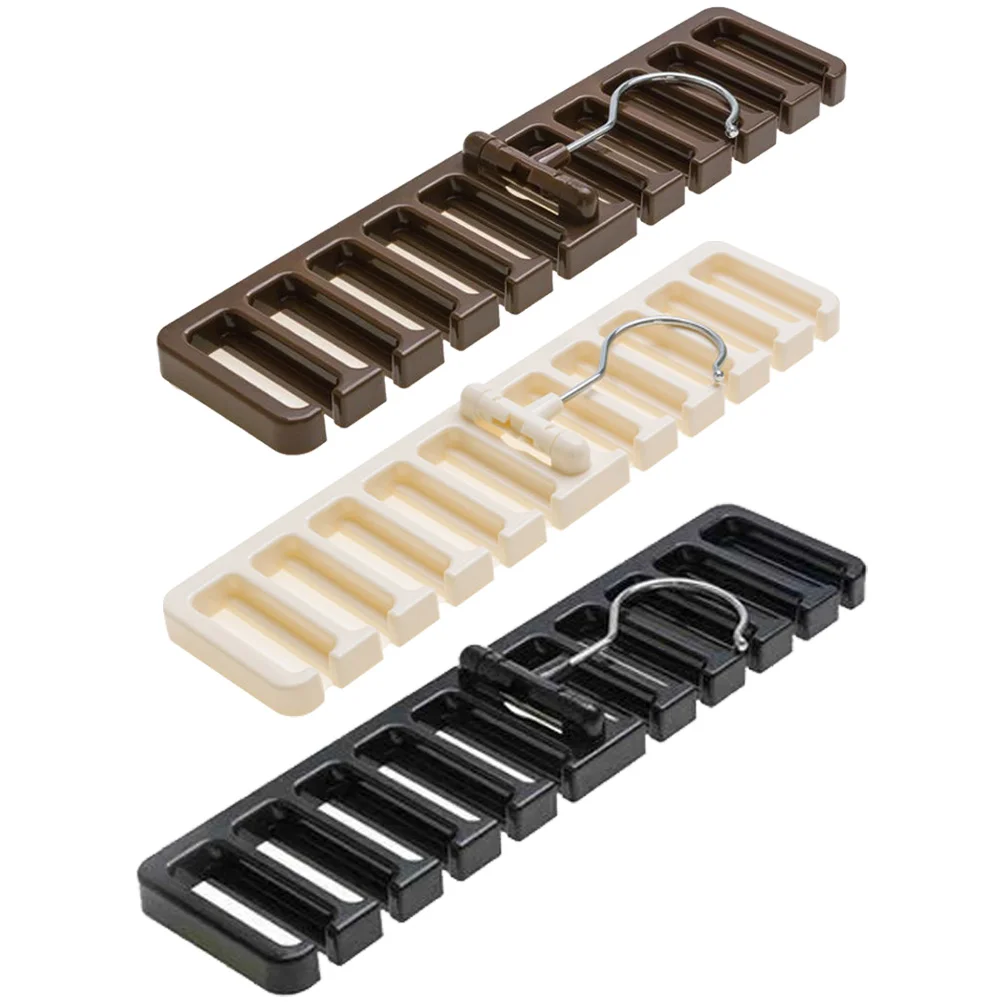 

Hanger Organizer Closet Tie Beltscarf Multi Function Clear Storage Cubes Rack