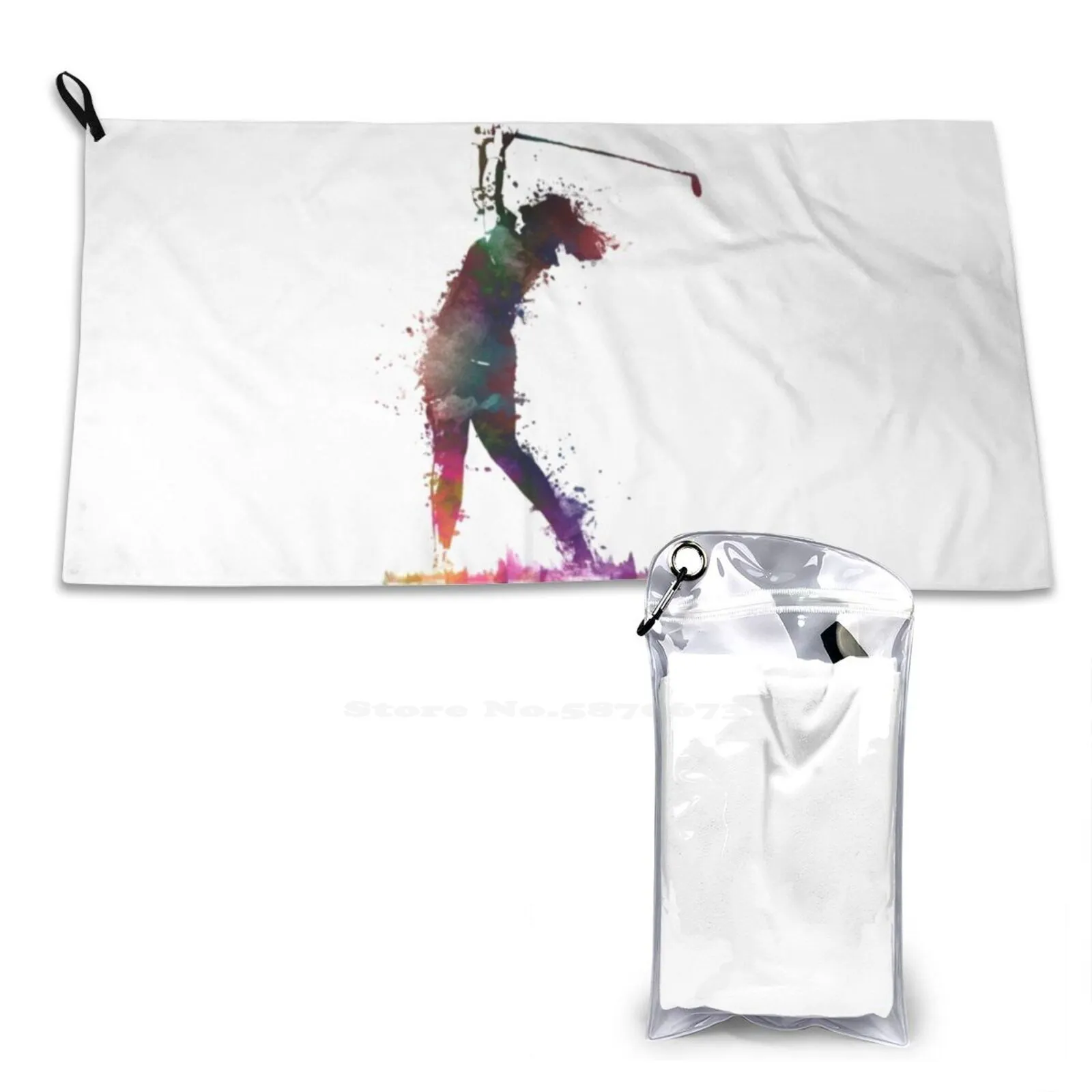 Player 2 #sport #golf Personalized Soft Shower Quick Dry Tow