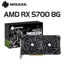 MOUGOL AMD RX5700 8G Graphics Card GDDR6 7nm 8Pin+6Pin Gaming Video Card PCIE4.0x16 256Bit Desktop Computers Components RX 5700