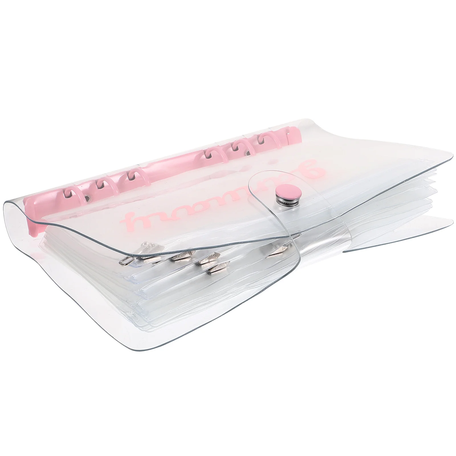 

1 Set Binder Money Bag Plastic Binder Envelopes Budget Binder Pockets Loose Leaf Pockets