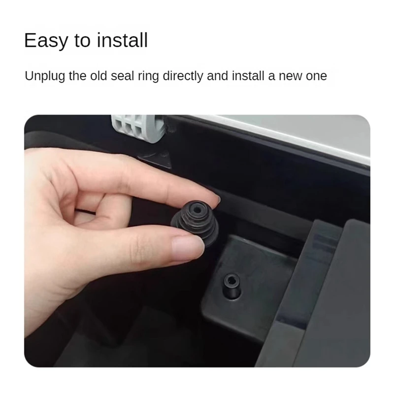 For Ecovacs DEEBOT X1 T10 T20 N9+Series Robot Vacuums Base Station Clean &amp Sewage Water Tank Rubber Plug Sealing Ring