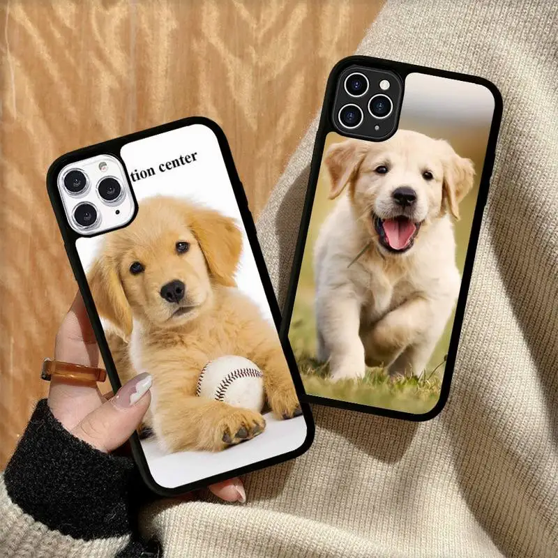 

Labrador Dog Cute Phone Case Silicone PC+TPU Case for iPhone 11 12 13 Pro Max 8 7 6 Plus X SE XR Hard Fundas
