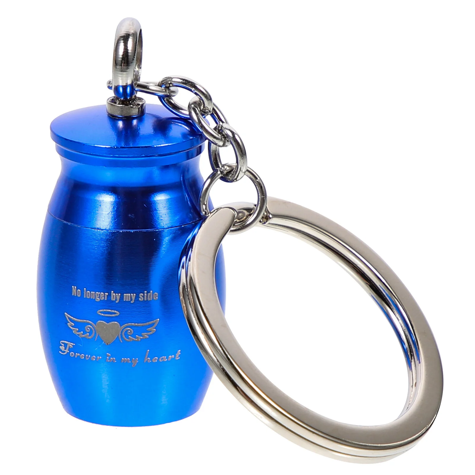 

Urn Pet Ash Container Key Decor Memorial Pendant Stainless Steel Keychain Necklace Hanging Ornament Metal Mini