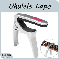 ukulele capo 4 strings hawaii guitar capo silver colorcapo for ukulele gc 500u