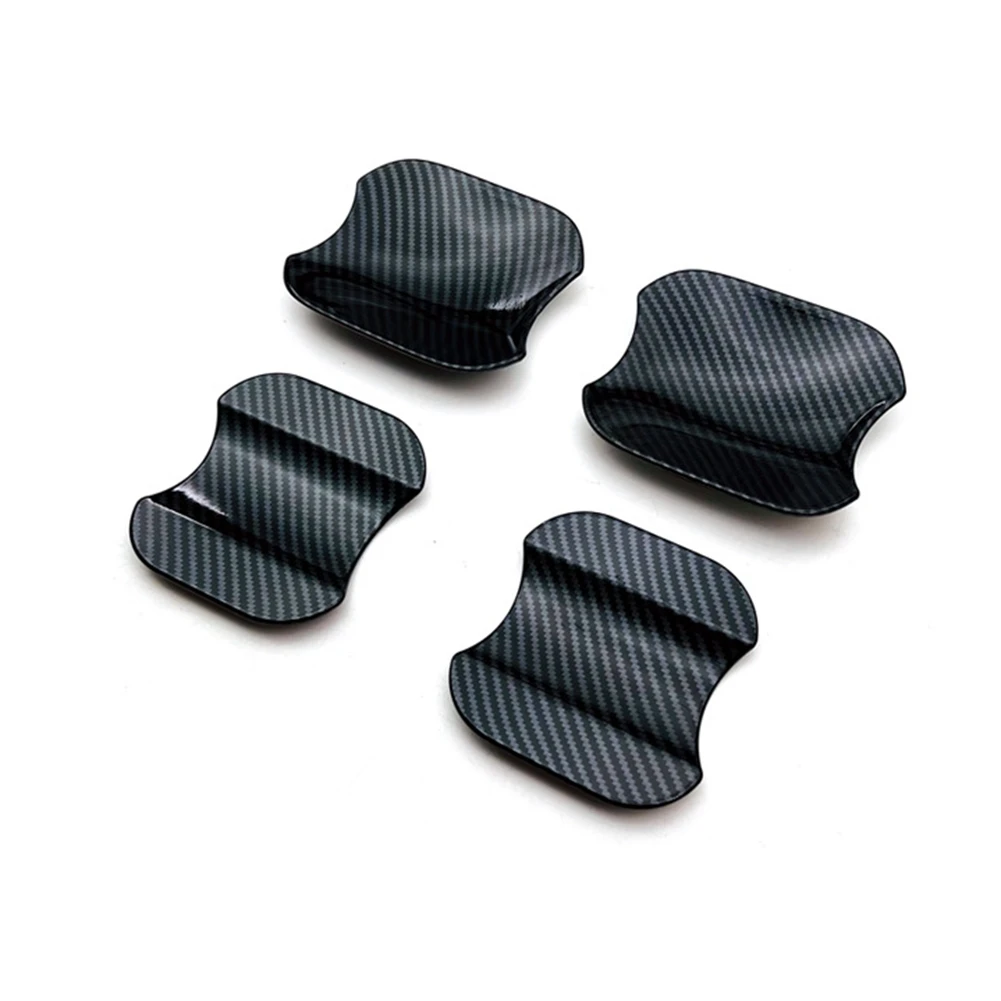 

Автомобильная карбоновая ручка для внешней дверной ручки, крышка чашки, отделка полости, вставка, молдинг для Honda Stepwgn Spada/Air 2023 +