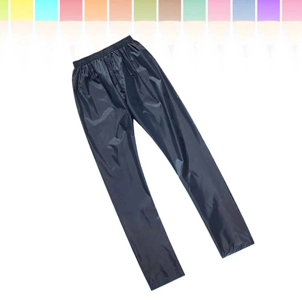 

Double Layer Outdoor Cycling Pants Rainproof Waterproof Motorcycle Riding Rain Pants Fishing Trousers for Camping Hiking