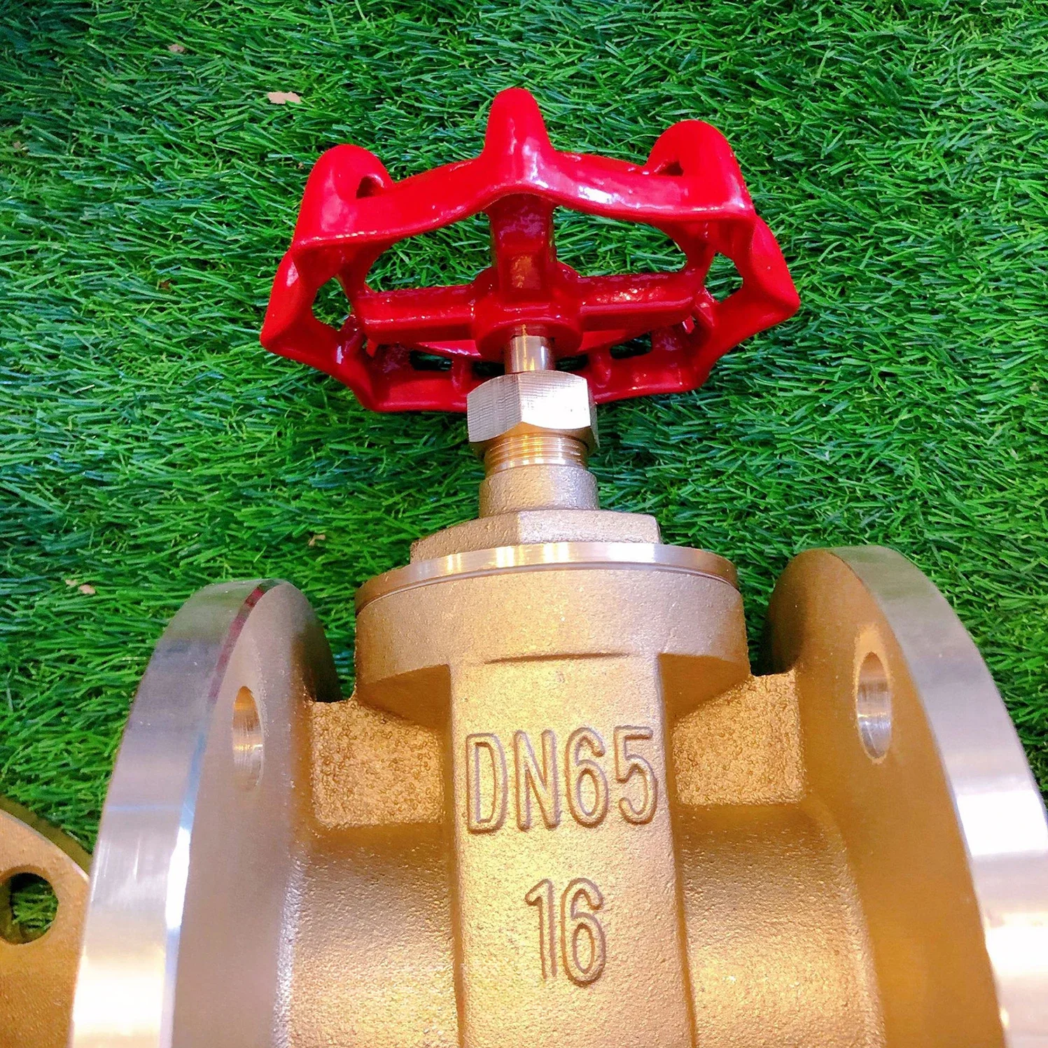 TKFM заводской литейный dn40 ручной фланцевый латунный задвижной клапан