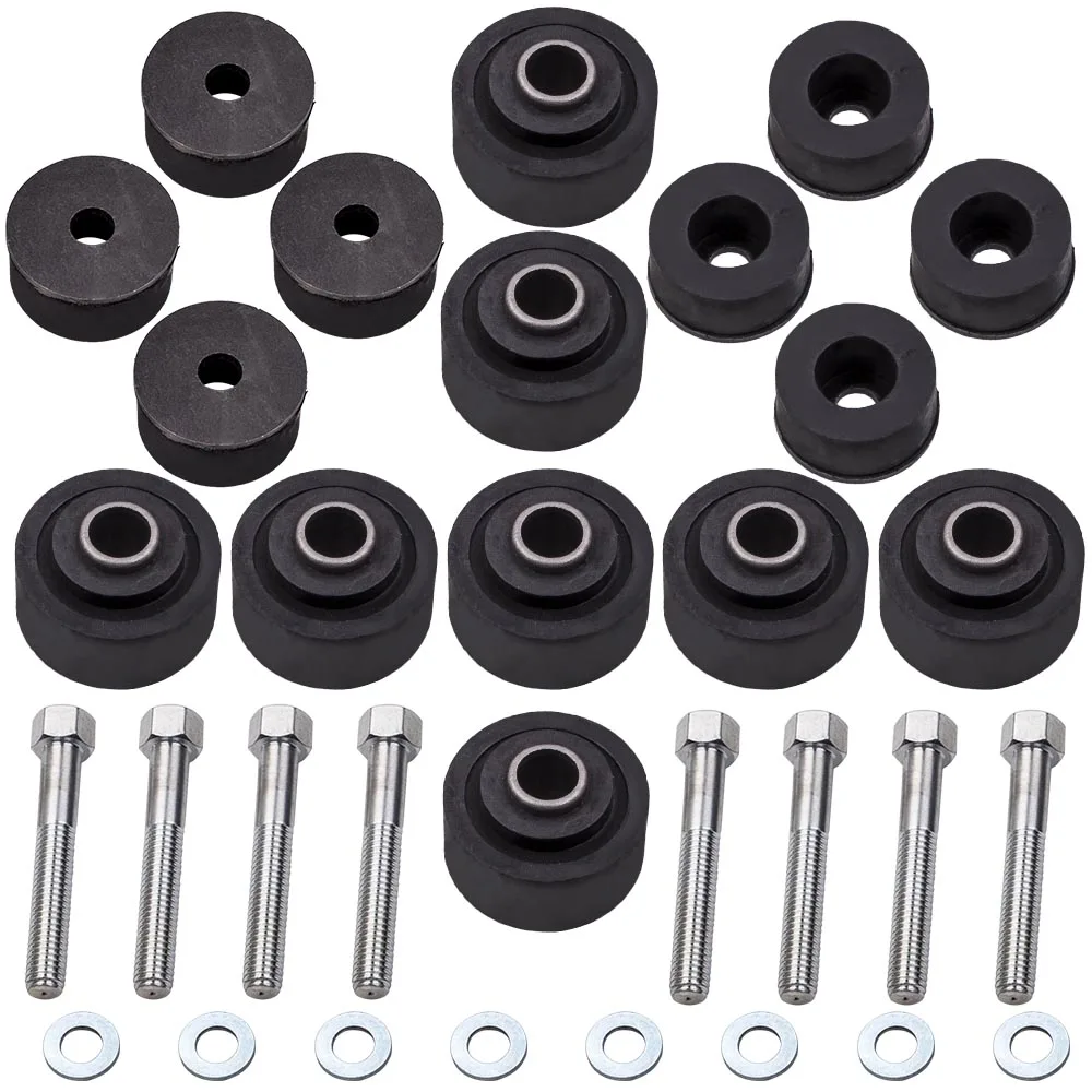 Mounts & Bolts Kit For Holden Sedan Wagon Coupe HQ HJ HX HZ WB chassis Washers rubber bush Mount  For HQ HJ HX HZ WB Body