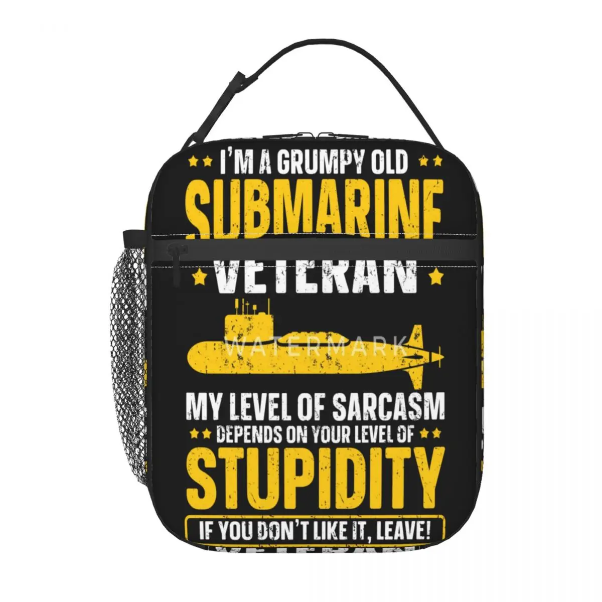 

Submarine Veteran Navy Submariner Insulated Lunch Bag Fashionable Portable Gift Birthday Gift Multi-Style