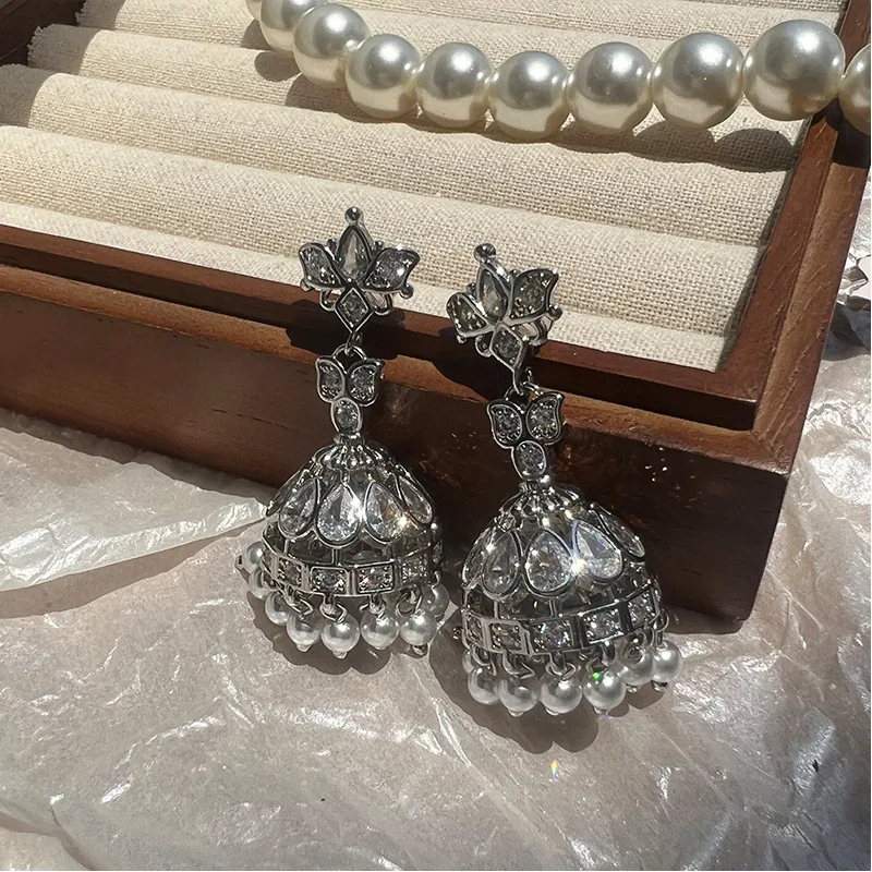 Романтические серьги-подвески для женщин Роскошные Нежные Украшения ушей в виде