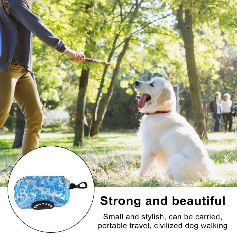 

Easy-to-use Dog Poop Bag Dispenser Portable Dog Bag Dispenser Compact Eco-friendly Pet Litter Collection Solution Dog Leash