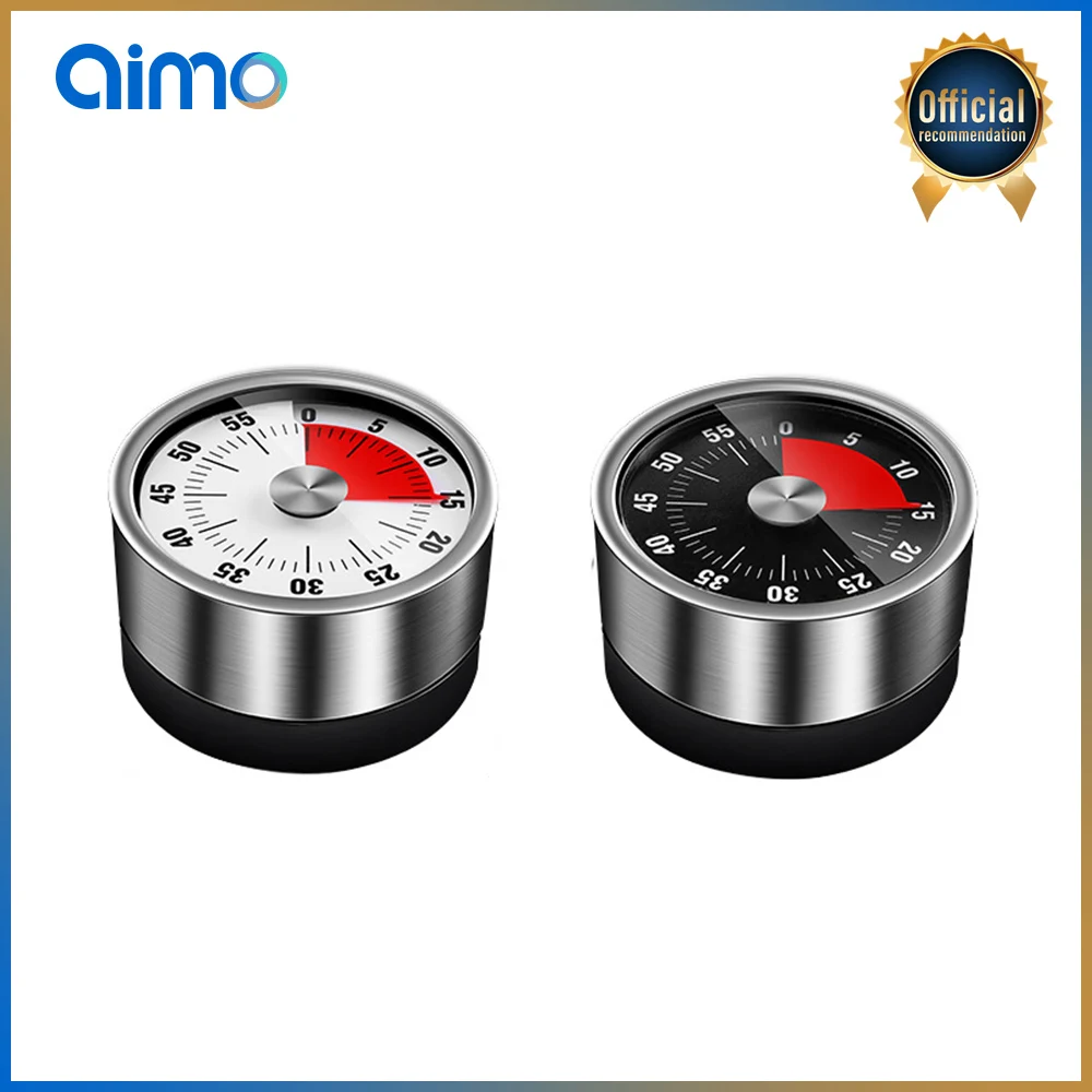 

Механический Ручной цифровой таймер на 60 минут, магнитный Таймер для готовки, обучения, фитнеса, обратный отсчет, будильник, гаджет, кухонны...