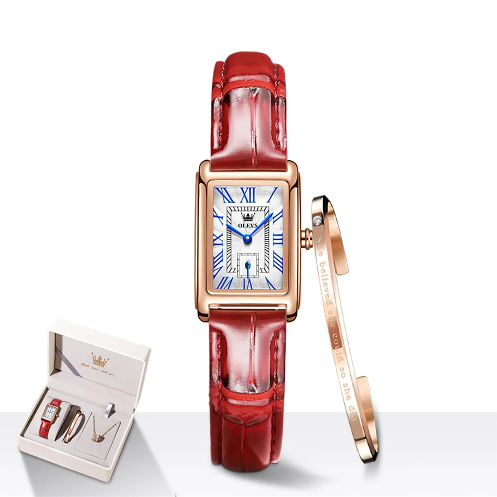 

Часы наручные женские кварцевые в стиле ретро с браслетом