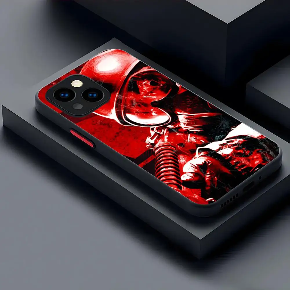 Metro 2033 Phone Case Matte Transparent For 16 15 IPhone 12 11 13 Pro Max X XR XS 8 SE Mini Plus Back Cover