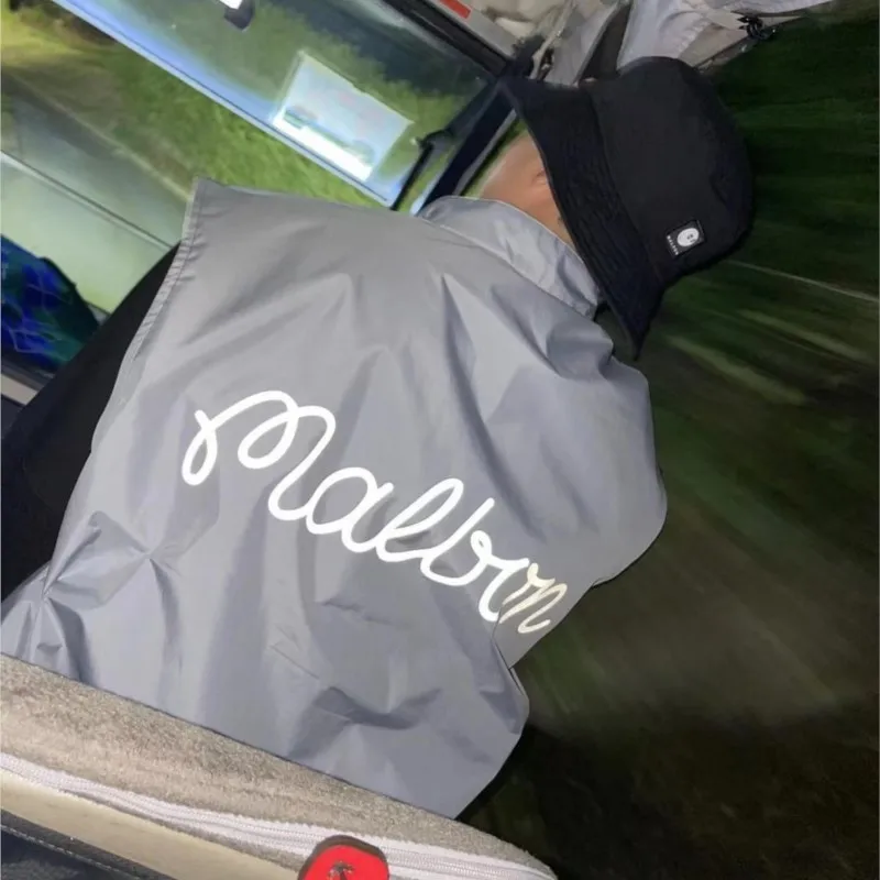 Men's Lightweight Golf Vest Sleeveless Softshell Jacket Windproof Outerwear Vest for Travel Running Hiking