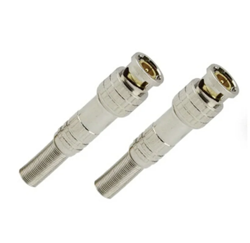 

10 Pieces of Solderless Spring BNC Connector Jacks for RG59 Coaxial CCTV Camera Surveillance Kit System Hot Sale