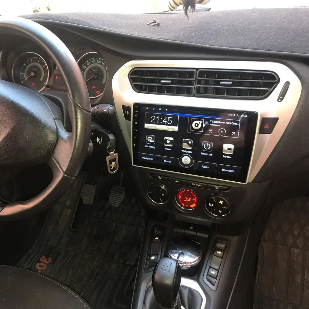 Фото Для Peugeot 301 Citroen Elysee 2013-2018 Android 14 Carplay 2Din автомобильный радиоприемник 8 ядер 4G WIFI авторадио мультимедийный видеоплеер №5
