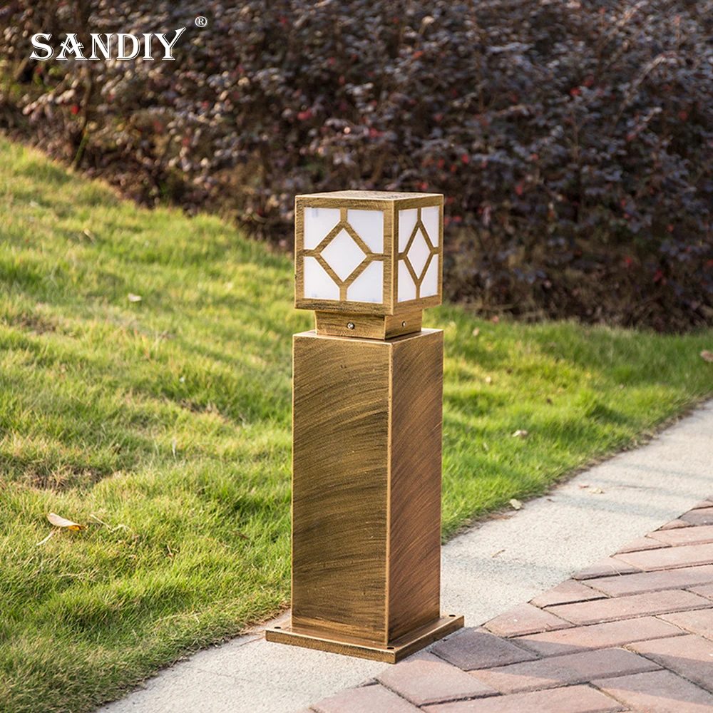 Садовые светильники SANDIY наружные водонепроницаемые лампы для газона двора виллы