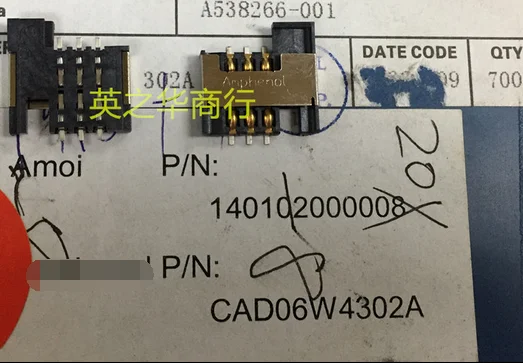

30 шт. Оригинальный Новый CAD06W4302A слот для SIM-карты 6P