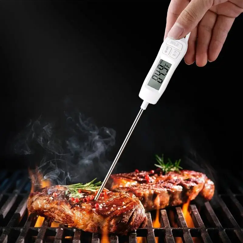 Пищевой термометр цифровой для приготовления мяса мгновенное считывание