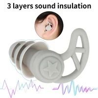 sound insulation sleeping soft silicone earmuffs noise reduction earplugs diving ear plug swimming ear protection
