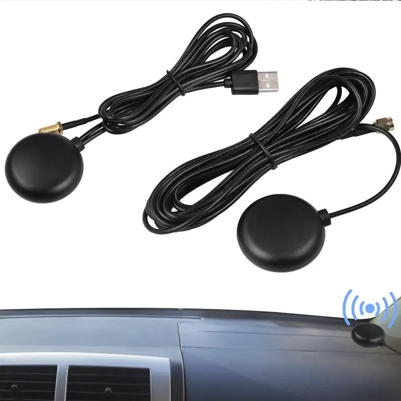 

Active Vehicle GPS Antenna Waterproof Antenna Booster Signal Amplifier Navigation Signal Receivers Compatible With Radio And Pla