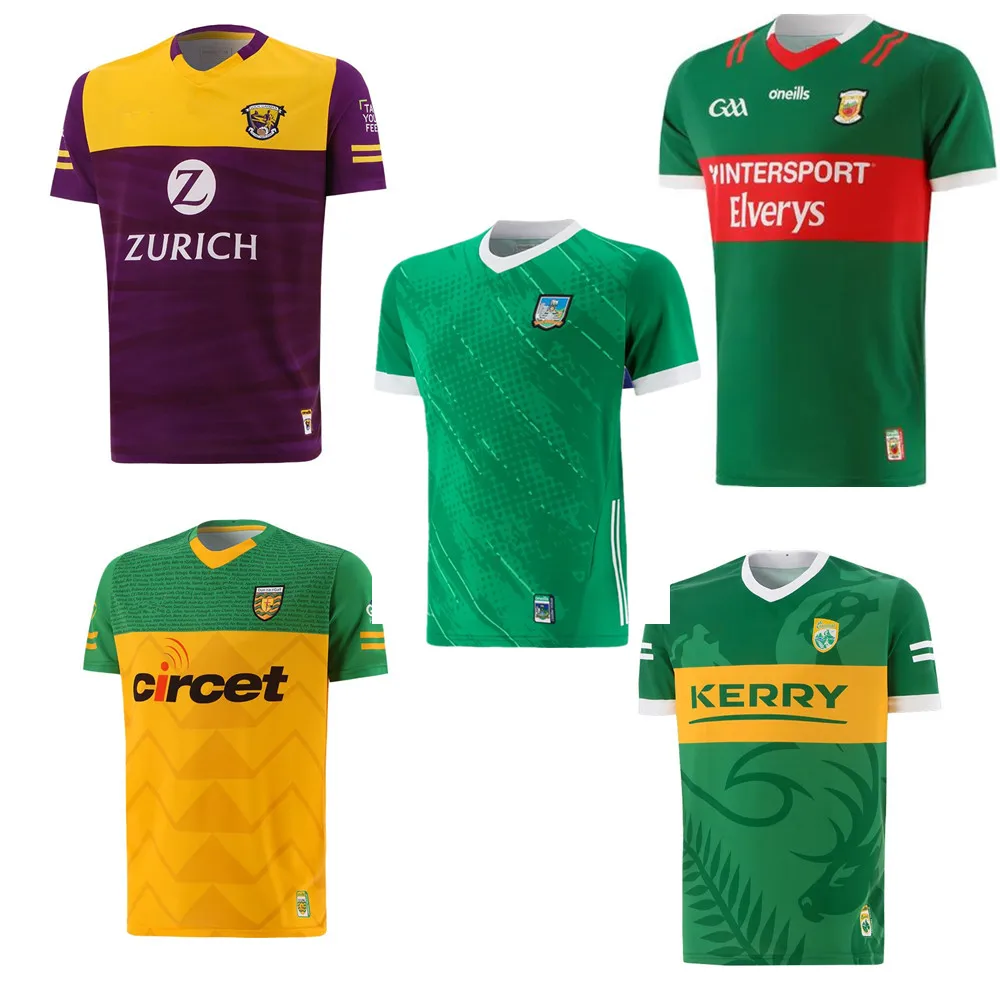 

New 2023 LIMERICK GAA jersey Carlow Antrim Mayo WEXFORD TIPPERARY TYRONE shirt GALWAY DERRY KERRY t-shirt