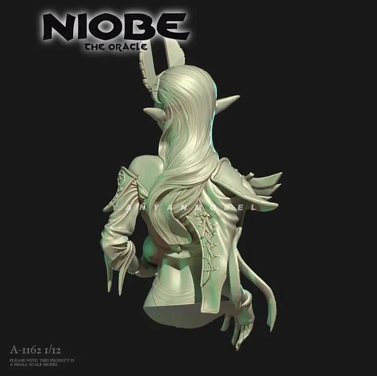 1/12 Смола Бюст модели наборы фигурки бесцветные и самособранные Фотоэлементы