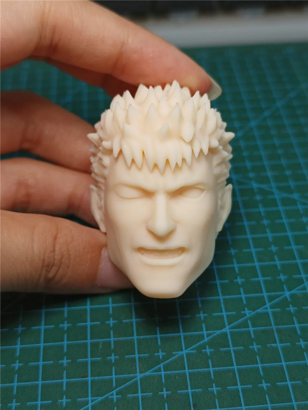 

1/6 Doll Warrior ガッツ Head Sculpt Model For 12 inch Action Figure Doll s Unpainted Head Sculpt No.465