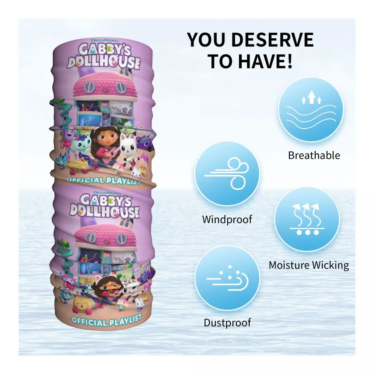 Бандана Gabbys для кукольного домика обогреватель шеи женщин и мужчин зимний лыжный