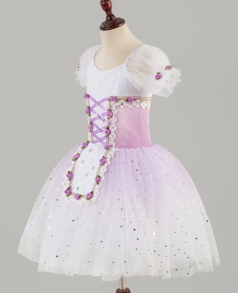 Детские балетные юбки-пачки женские романтические пачки костюмы для выступлений