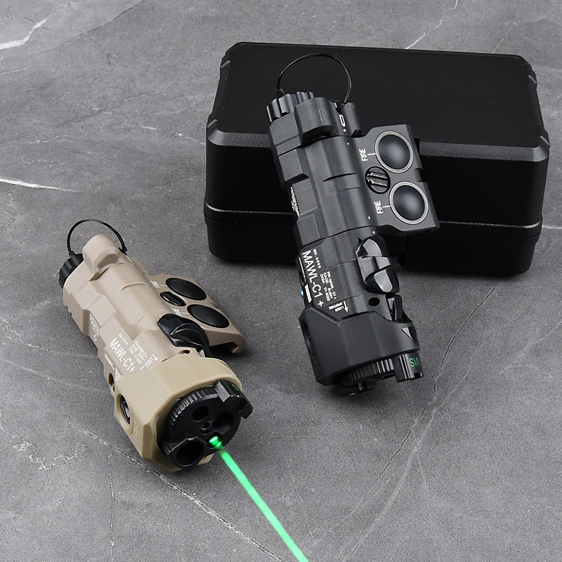 WADSN MAWL C1 Нейлоновая версия Тактический прицел с красной точкой Зеленый Синий