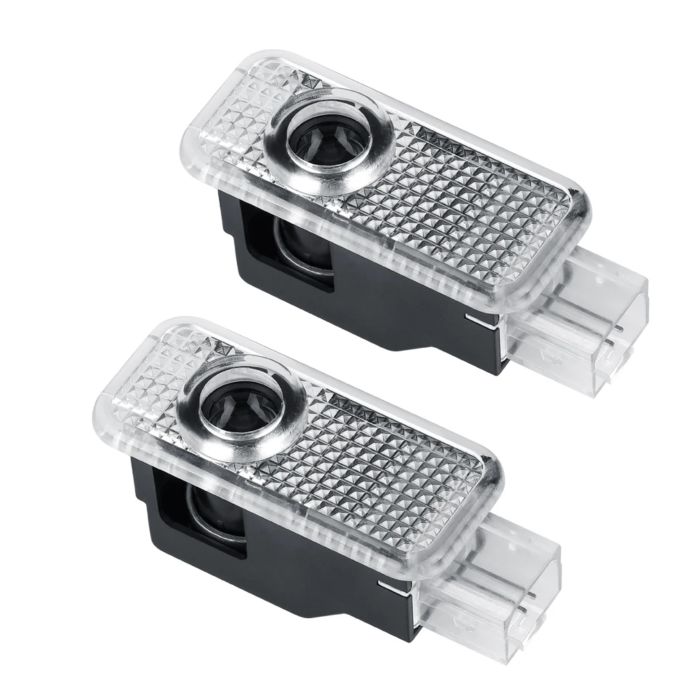

2PCS LED Car Refit Logo Door Light Projector Welcome Shadow Lamp For a1 a3 a4 a7 b8 8p b6 b7 8v a5 q5 c6 a6 c5 c7 b9 q7 q3 tt s3