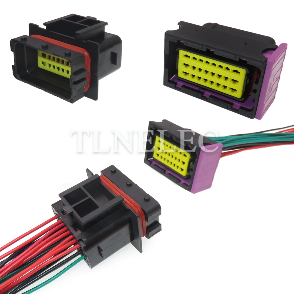 24 контакта автомобильный проводной терминал с проводами автомобильный коннектор для преобразования масла и газа 211PC249S8005 211PL249S0023 211PC249S0005