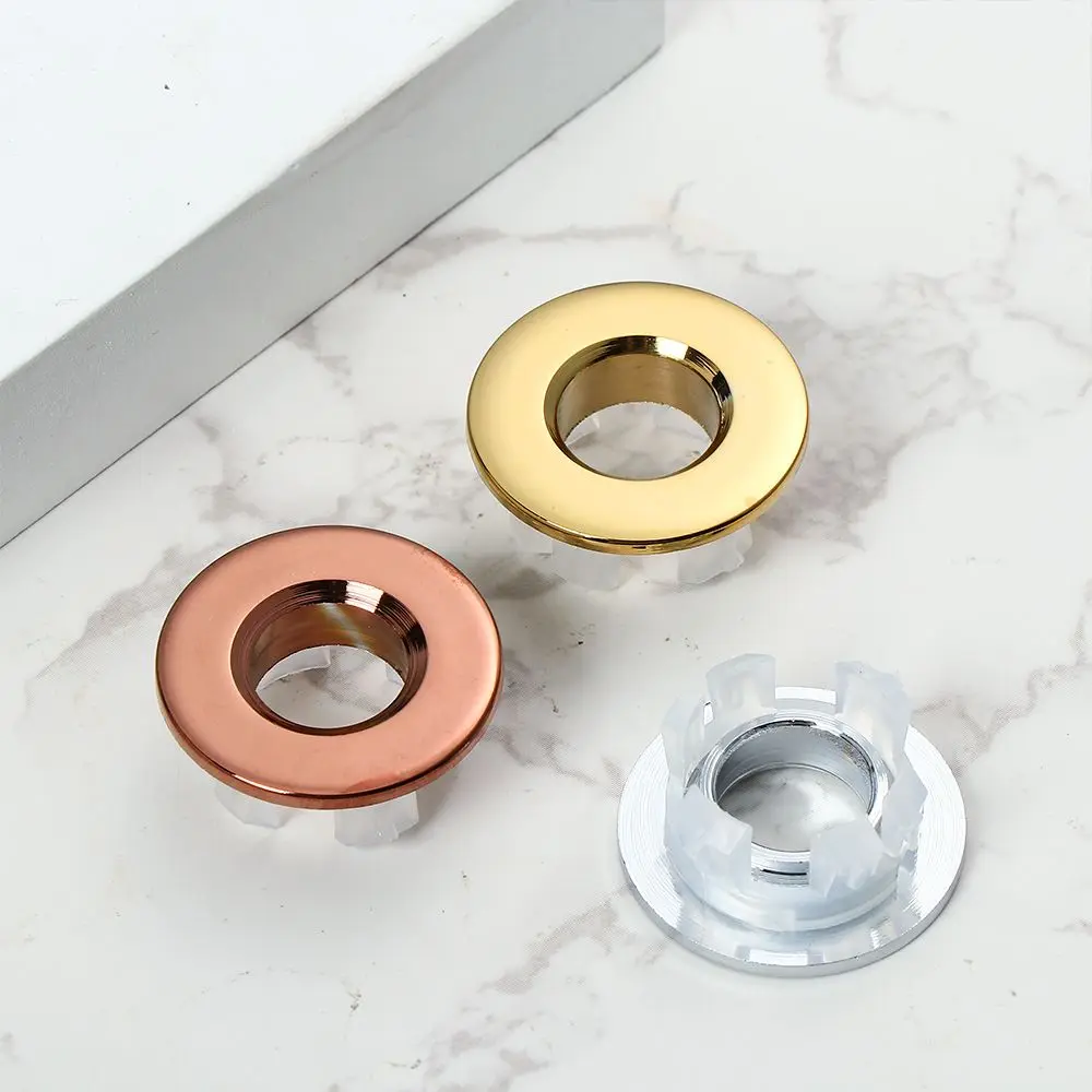 

Overflow Covers Pedestal Cabinet Basin Washbasin Overflow Ring Basin Insert Replacement Sink Hole Cover Trim Ring Cap Bathroom