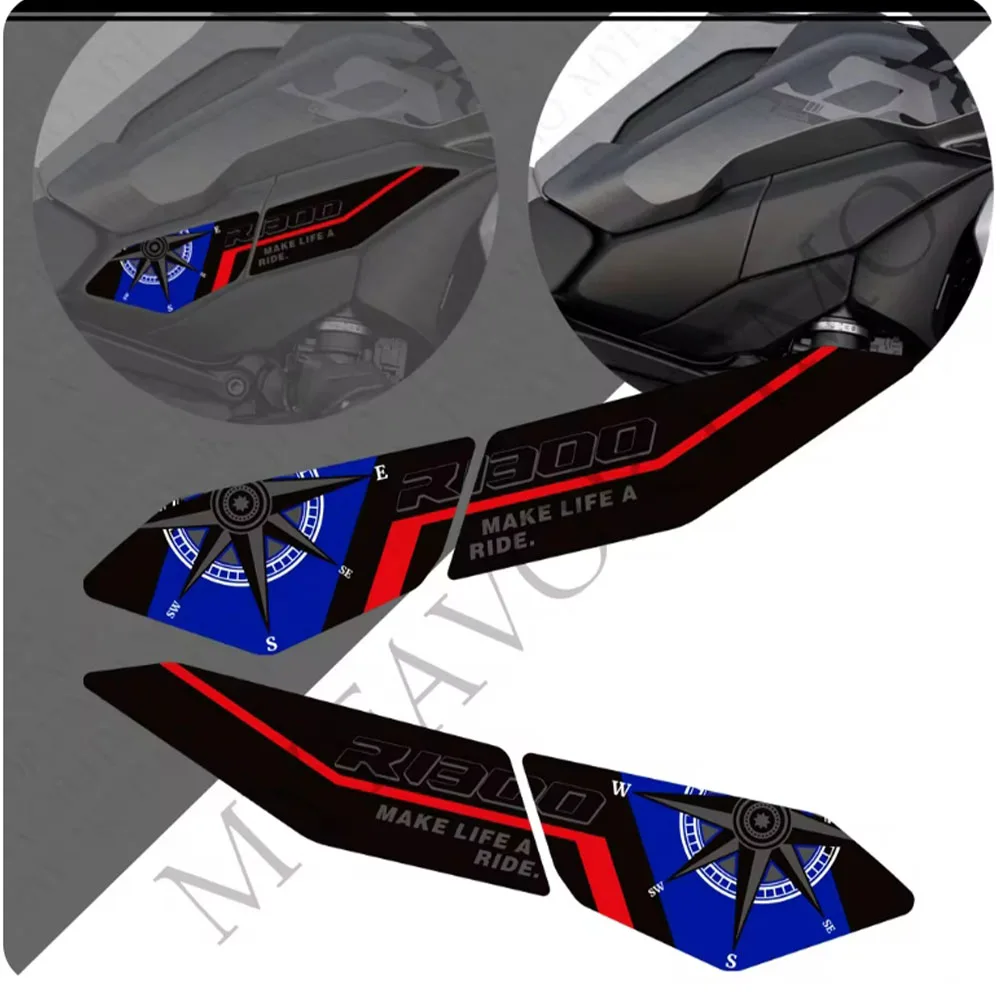 Наклейки на бак для BMW R1300GS R 1300 GS 1300GS ADV Приключения защита мотоцикла газа топлива