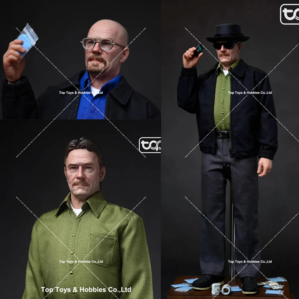TOPO STUDIO TP016 1/6 учитель химии мистер Уайт мужской солдат три головы скульптуры 12