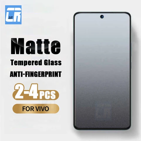 2-4 шт. антибликовое матовое защитное стекло для Vivo iQOO 13 12 11 11s Защитная пленка для экрана Vivo S20 S19 Y77t Y73t Y52t Y75s Y33