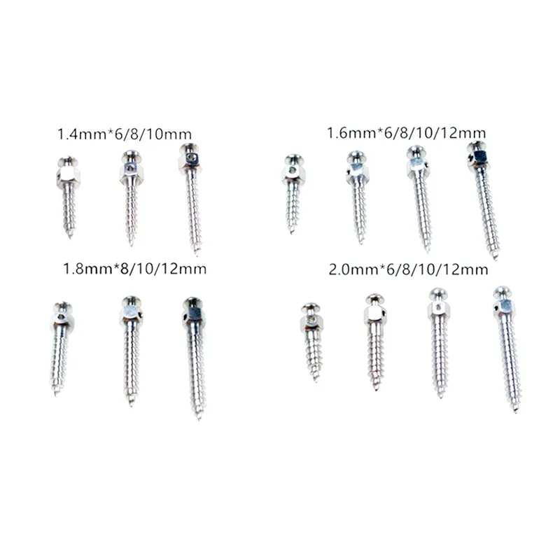 5Pcs Dental Orthodontic Self Drilling Thread Titanium Screw 14Size Micro Implant Mini Screws Orthodontic Tools