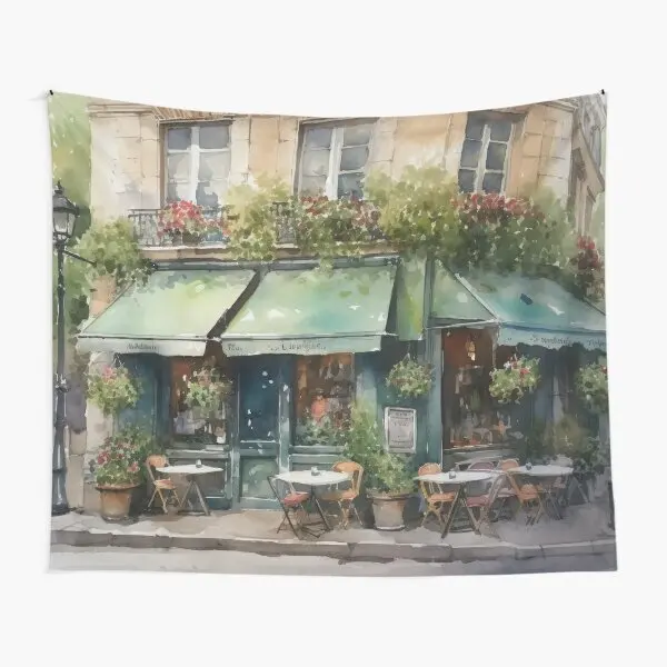 Ковер для французского кафе дорожное настенное одеяло йоги украшение дома и