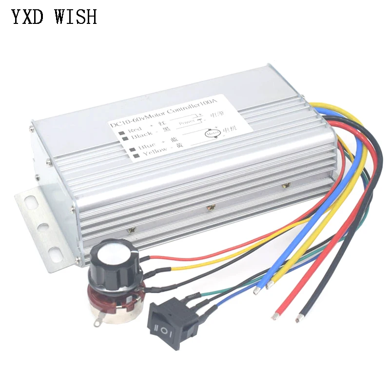

Контроллер скорости двигателя PWM DC Motor Speed Controller