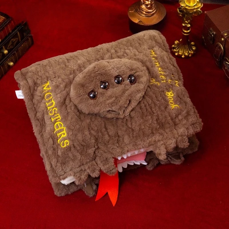 Фото Новая подушка с книгами волшебных мальчиков и монстров, аниме, периферийные плюшевые подушки для дивана, детский подарок на день рождения с героями мультфильмов №2
