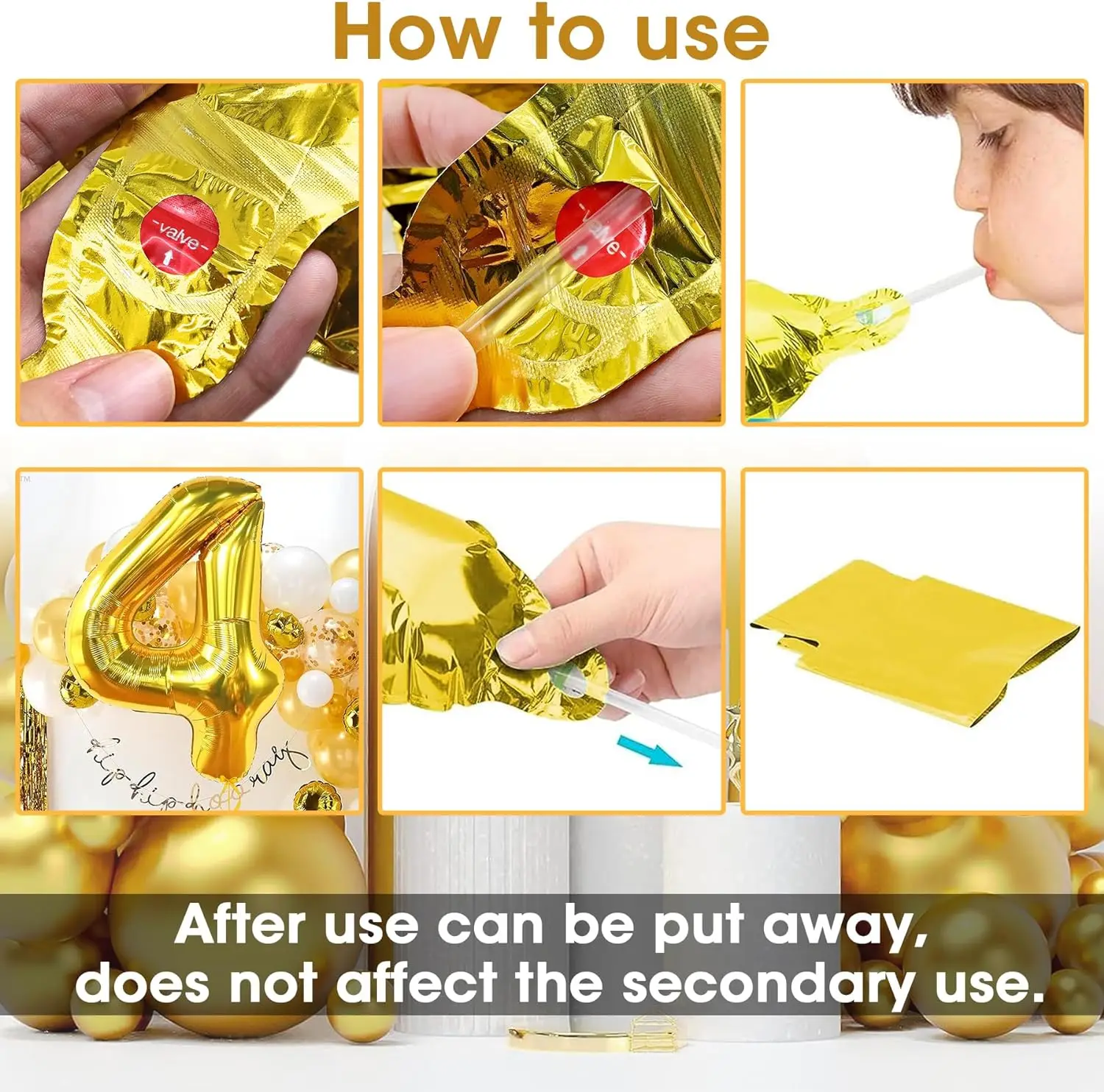 1 шт. воздушный шар из фольги с цифрами