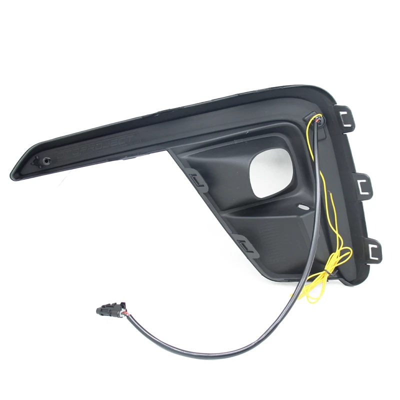 Двухцветные светодиодные дневные ходовые огни противотуманные фары указатель