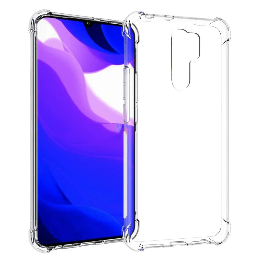 Xiaomi Redmi 8/8A/9A/9C/NFC/9AT Мягкая Силиконовая Прозрачная Задняя Крышка С Защитой От