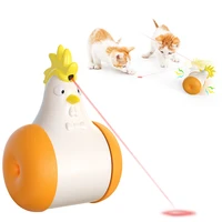 1pcs multifunctional electric laser toy for teasing cats interactive abs pet puzzle and relieve boredom vocalization toys