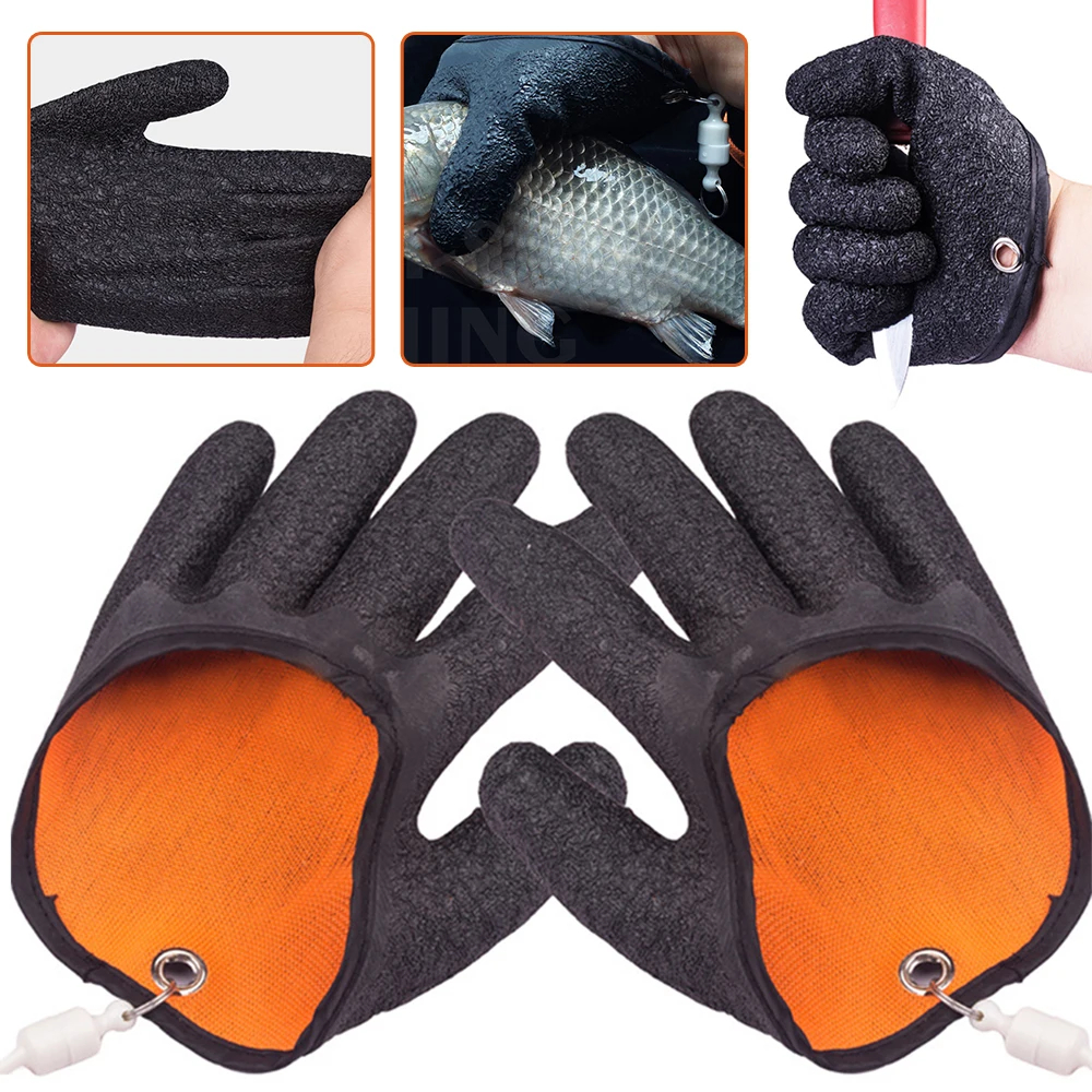 

Перчатки для рыбалки, магнитные дышащие рыболовные перчатки, оборудование для рыбалки, Нескользящие непромокаемые перчатки для рыбалки с з...