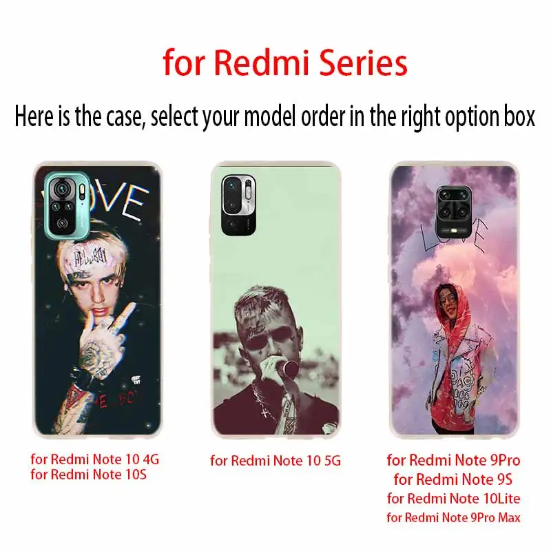 Мягкий силиконовый чехол для Xiaomi Redmi Note 11 10 Lite 9 8 7 6 Pro Max 10S 9S 8T 9T 4G легкий Чехол Lil Bo